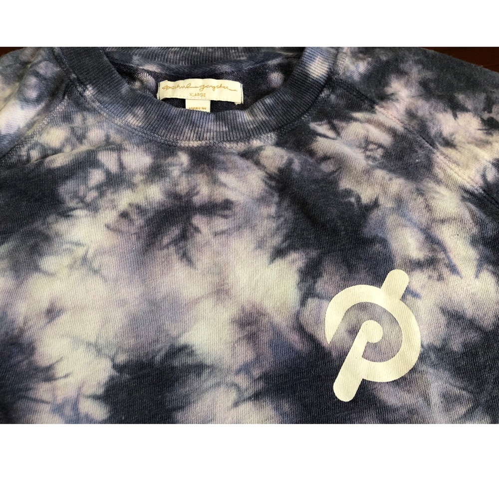 Peloton SG  tie dye sweatshirt with flaws - Picture 7 of 11
